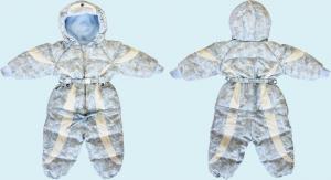 КОМБИНИЗОН-ТРАНСФОРМЕР голубой ― "Золотой Гусь" Товары для новорожденных